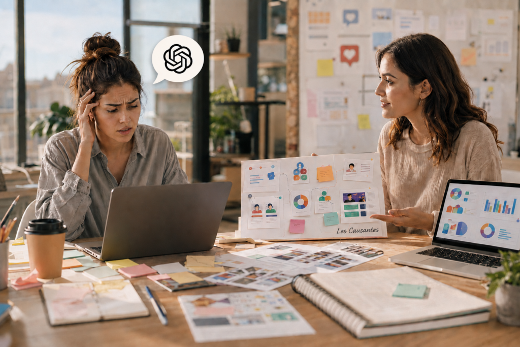 Pourquoi passer par une agence de communication au lieu de faire sa stratégie avec l’IA ?